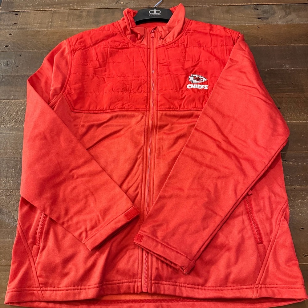 Dunbrooke Men's Red KC Chiefs Lightweight Jacket